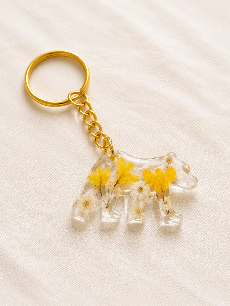Personalised MAMA letter keychain