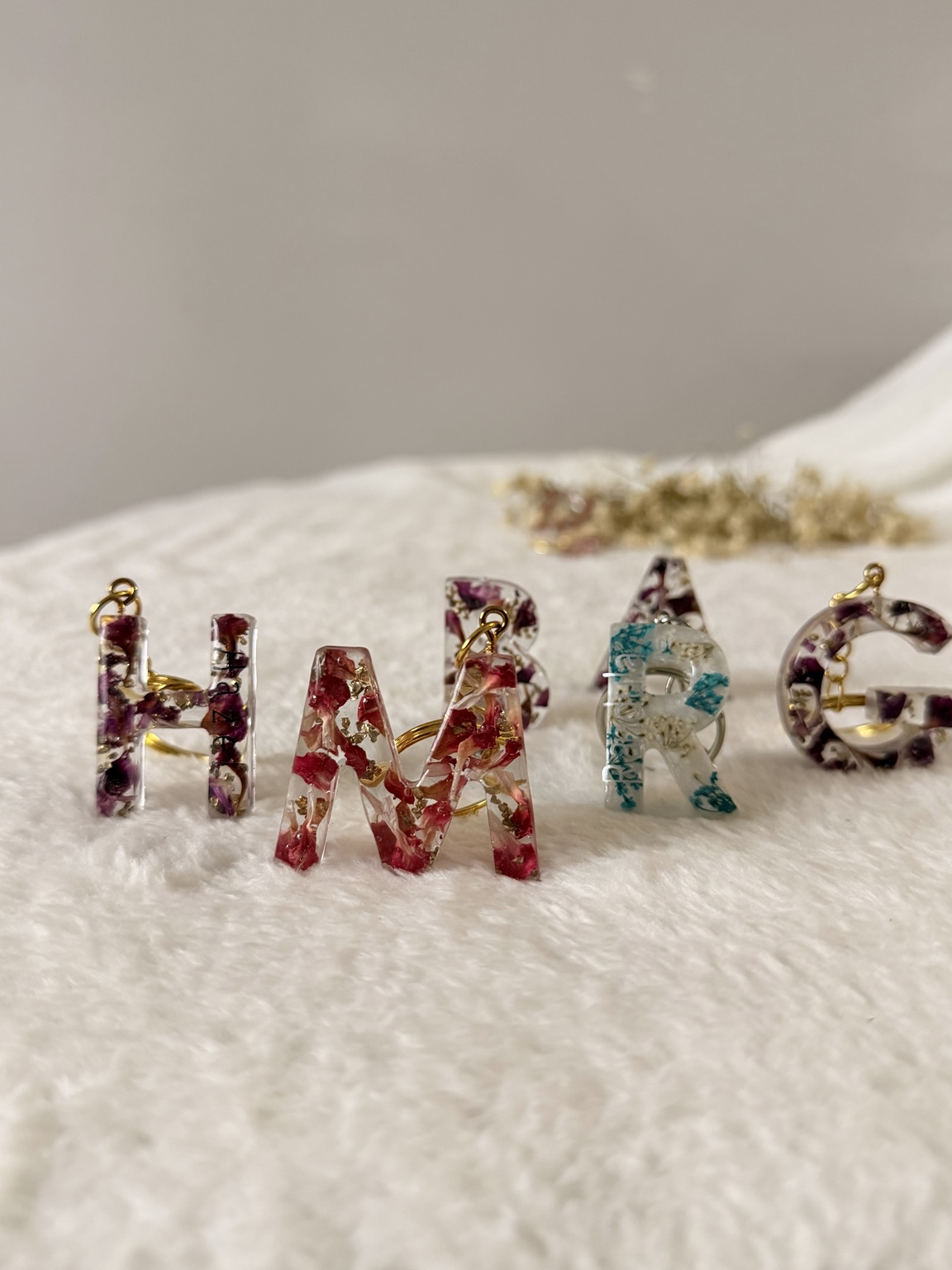 Handmade personalized pet resin keepsake